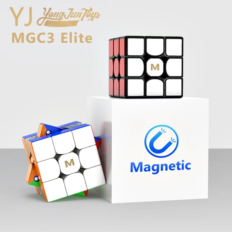 Yongjun MGC3 Elite 3x3 Магнитный магический куб профессиональный YJ MGC 3 Элитные магниты