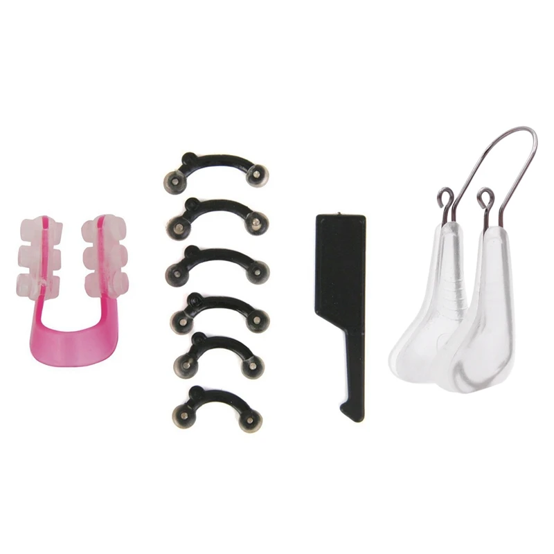 

7 шт. 3D Силиконовые носовые мост Повышение устройство силиконовый Длина планки между проемами линз 3D гель вокруг носа сторона стайлера, 3 пар...