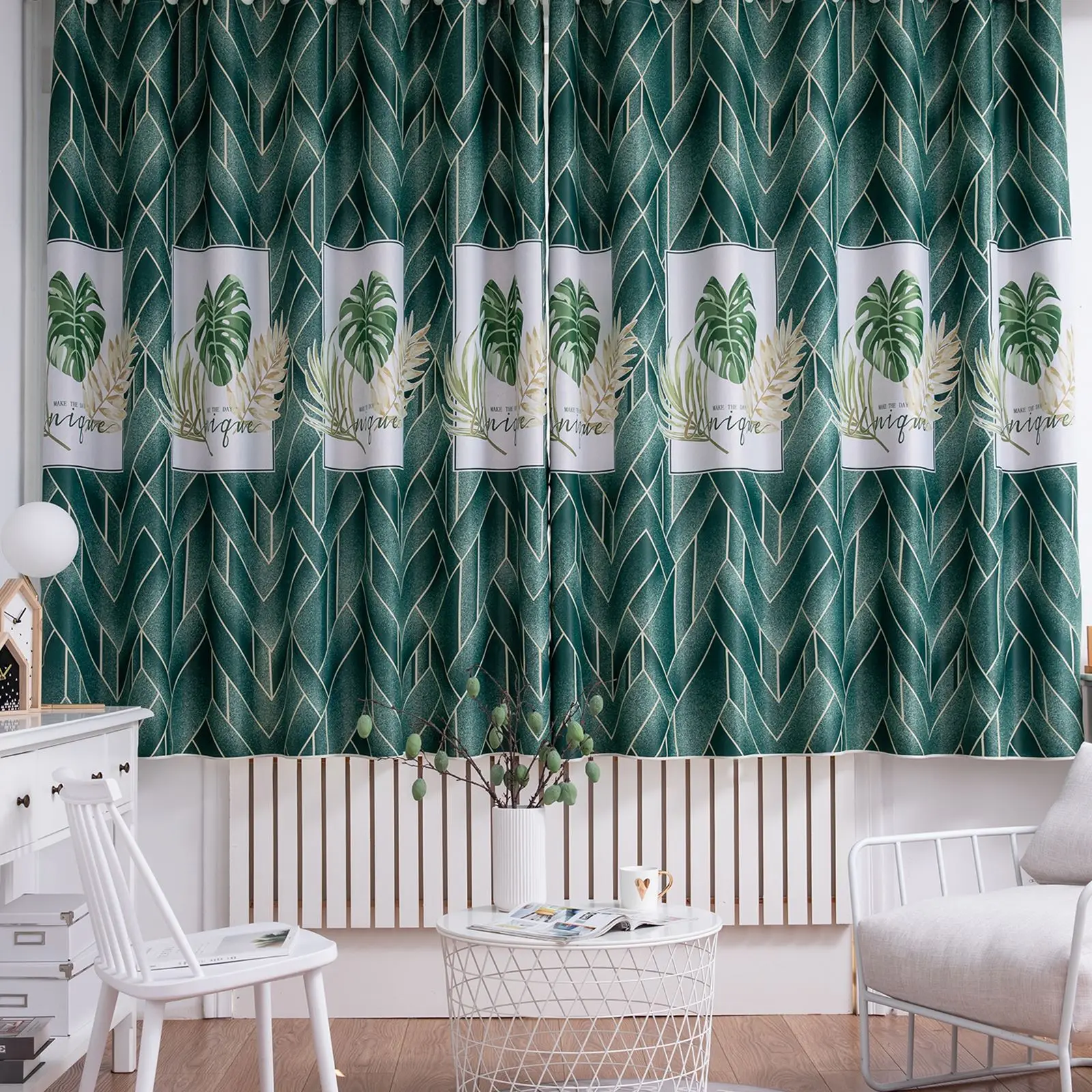 

1 Panel 1x2m Blackout Curtain Light Darkening Window Curtain Panel with Pocket Top for Bedroom Living Room Fast Delivery