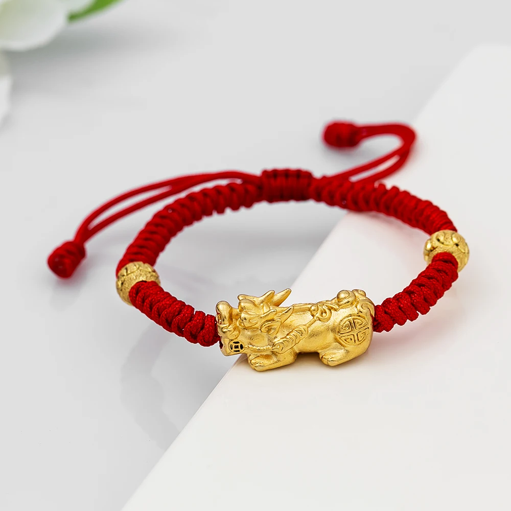 Asingeloo натуральный камень черные бусины 14 мм обсидиановый браслет Pixiu для женщин с