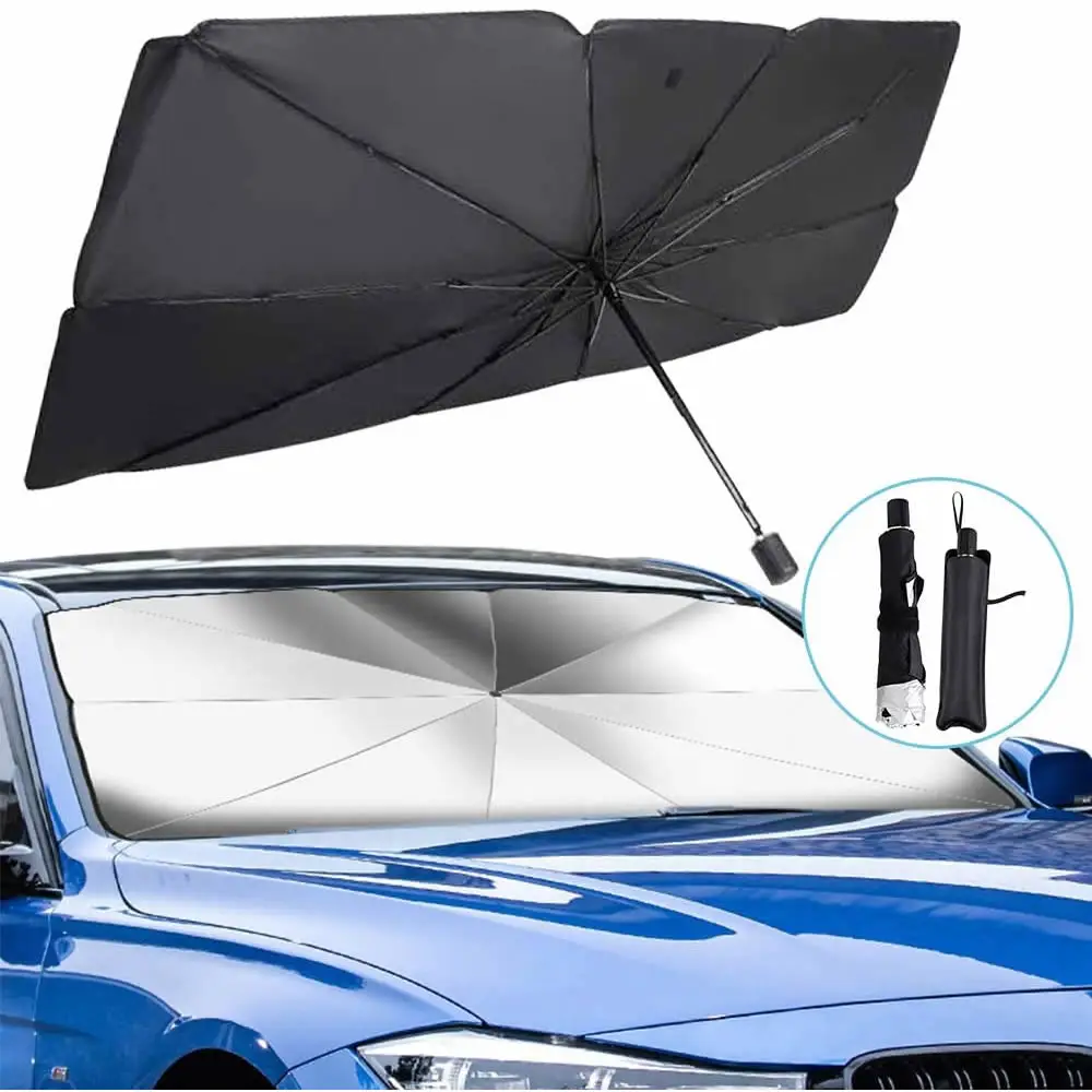 

Car Windshield Sun Shade Umbrella Foldable Sun Shade Car Sun Visor Protector Reflector, Fit Most Vehicle