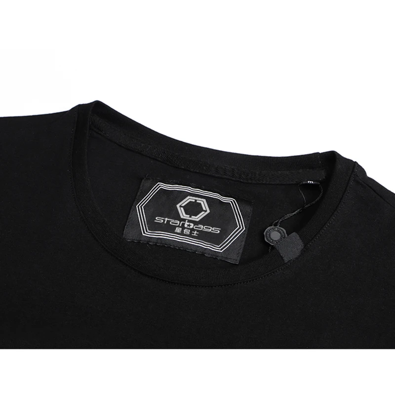 

starbag pp Hexagonal skull high quality men's T-shirt, short sleeve round neck, loose Pullover Colored diamondPure cotton cloth