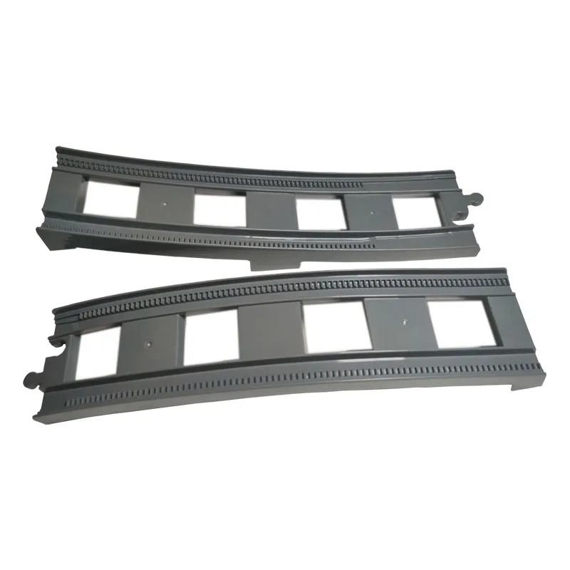 Большие строительные блоки набор железнодорожных треков рампа совместимый с