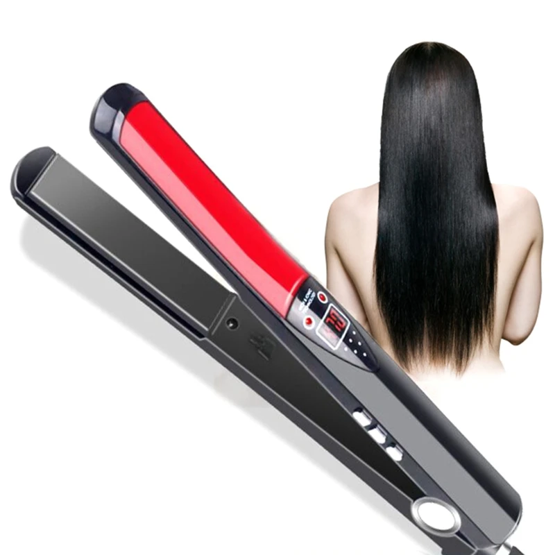 

Professional 2 in 1 Hair Straightener Electric Curler MCH Fast Heating Adjustable Temperatures Styling Tools for Salon Home G99E