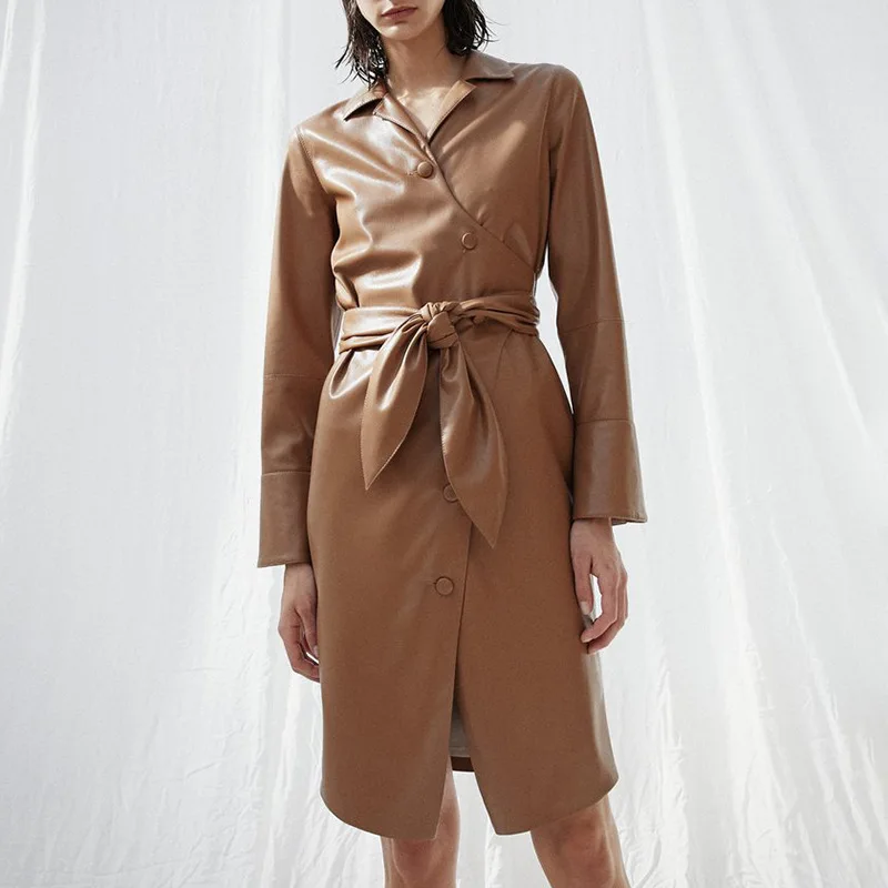 Женская куртка из искусственной кожи OMIKRON модная яркие цвета черная