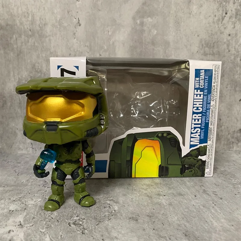 Halo MASTER CHIEF с кортаной № 07 экшн фигурки коллекционные модели игрушки для детей