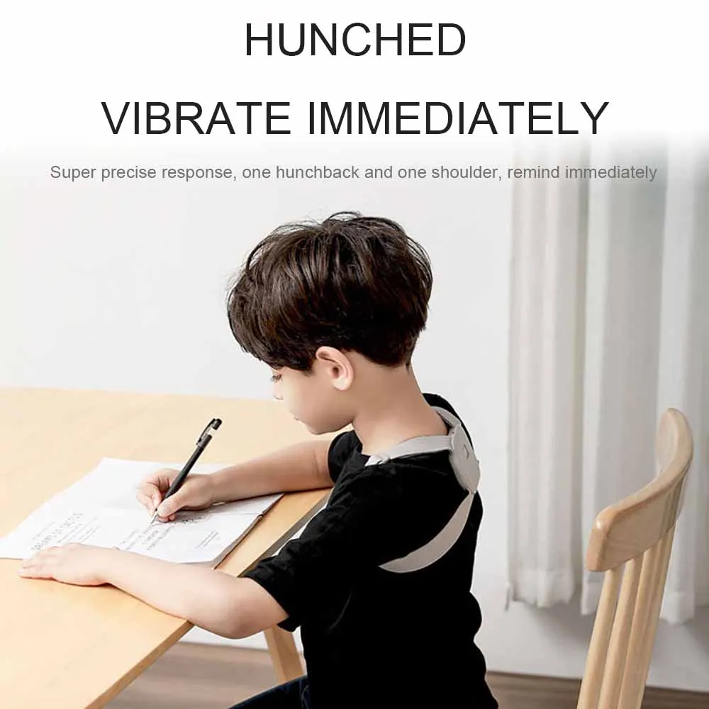 

Humpback Correction Belt Back Intelligent Vibration Induction Instrument Adult Children Invisible Correction Device Convenient
