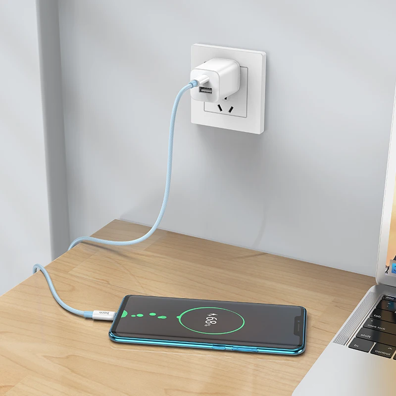 HOCO 100 Вт USB C к Type кабель 5A PD быстрое зарядное устройство для Macbook iPad поддержка