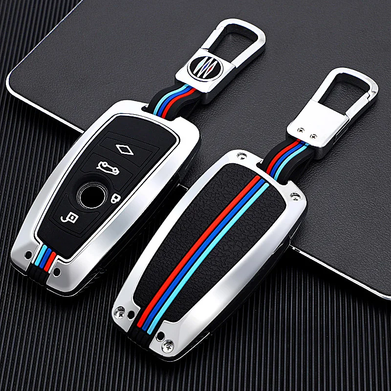 

Car Key Case Cover for BMW F20 F30 G20 f31 F34 F10 G30 1 3 4 5 6 7 Series X3 X4 M5 M6 GT3 GT5 Remote Control Key Full Protection