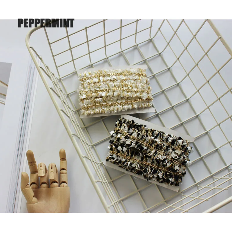 1 ярд 2 см отделка цепочки с кисточками золотистая черная кружевная мягкая лента