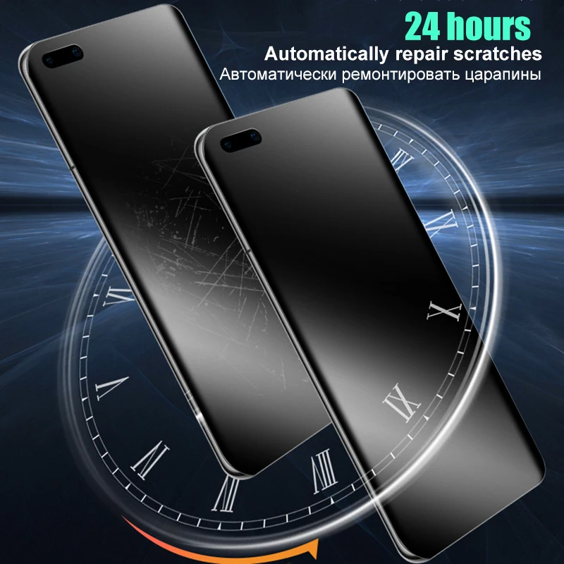 Матовая Гидрогелевая пленка для Huawei P30 Pro P40 P20 P10 защитная экрана Mate 20 Lite 30 10 P Smart Z
