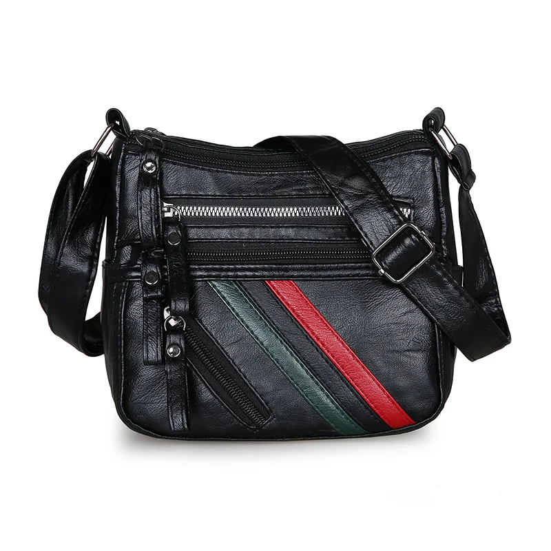 

BARHHE Brand 2020 Fashion Ladies Hand Bag Small Shoulder Black Bag PU Leather Long Strap Handbag Dropshipping Supply Sac a Main