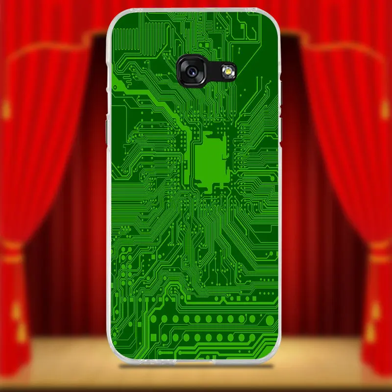 Компьютерная батарея печатная плата силиконовый мягкий чехол для телефона из