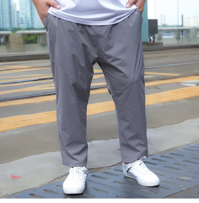 Мужские мешковатые брюки большого размера уличная одежда повседневные мужские