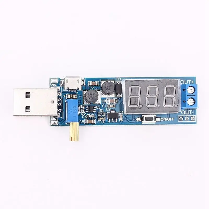 1 шт. Dc Usb повышающий/понижающий модуль питания повышающий понижающий