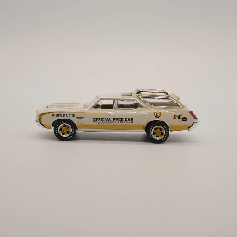 Greenlight 1:64 1972 Oldsmobile Vista Cruiser модель автомобиля игрушечный автомобиль Matel|Наземный