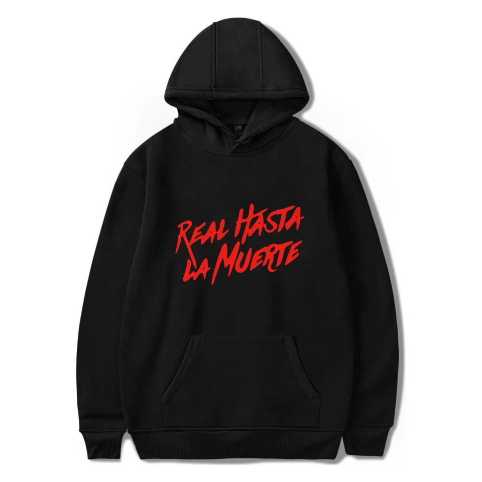 

2021 real hasta la muerte Print Women and Men Spring hoodies Clothes 2019 Harajuku Casual Hot Sale Hoodies Kpops hooded