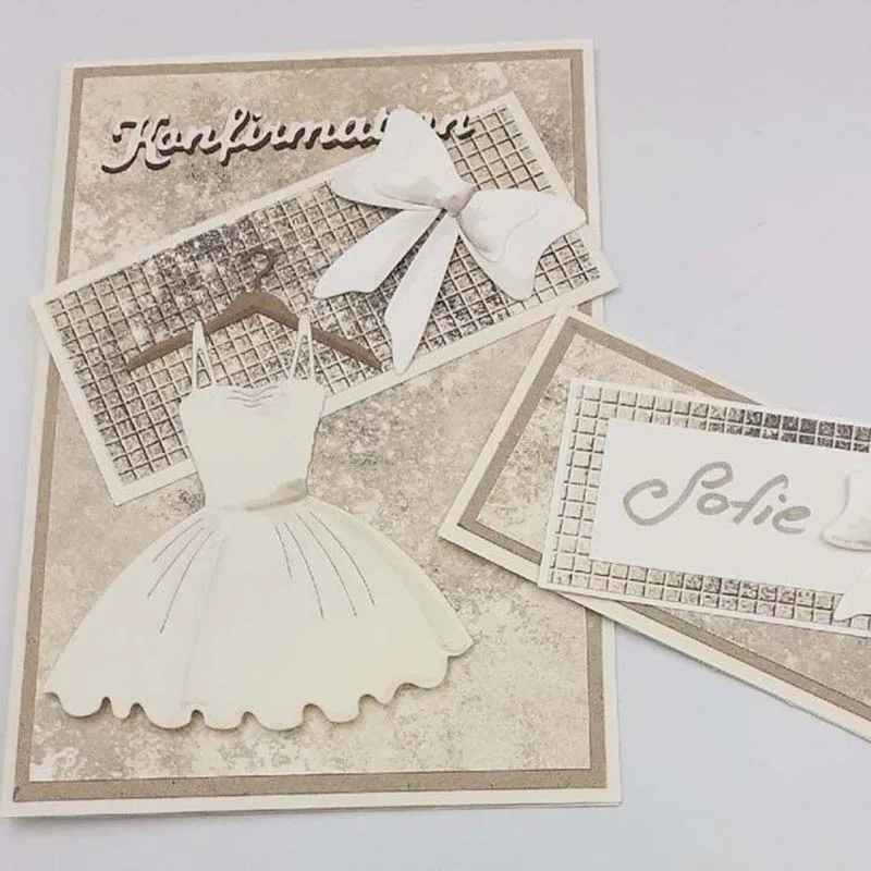 Весна 2020 металлические штампы для резки юбки штампованные формы украшения