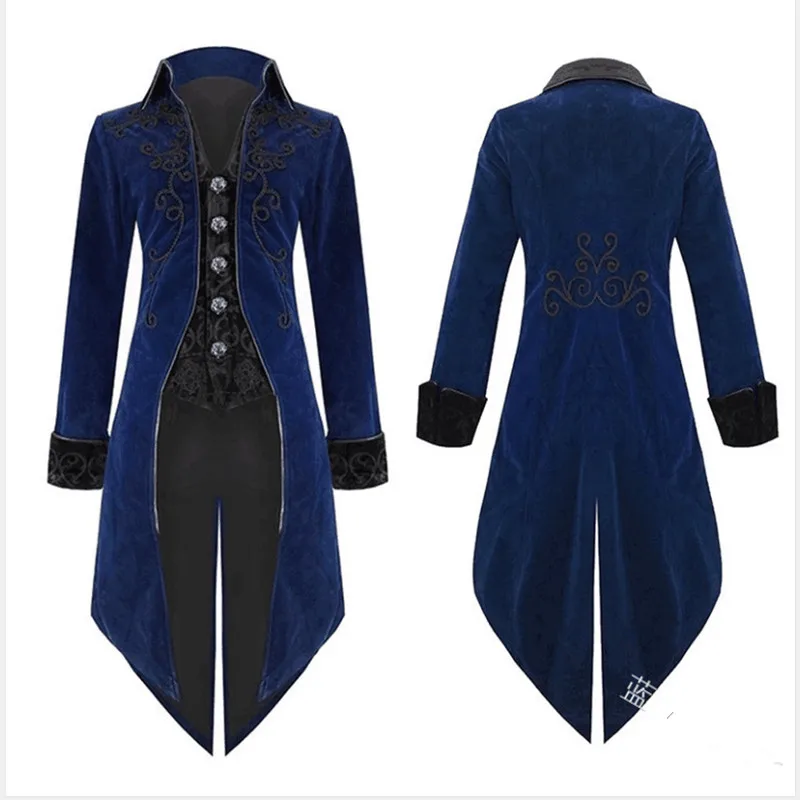 Средневековый костюм приталенная Мужская и женская облегающая куртка с