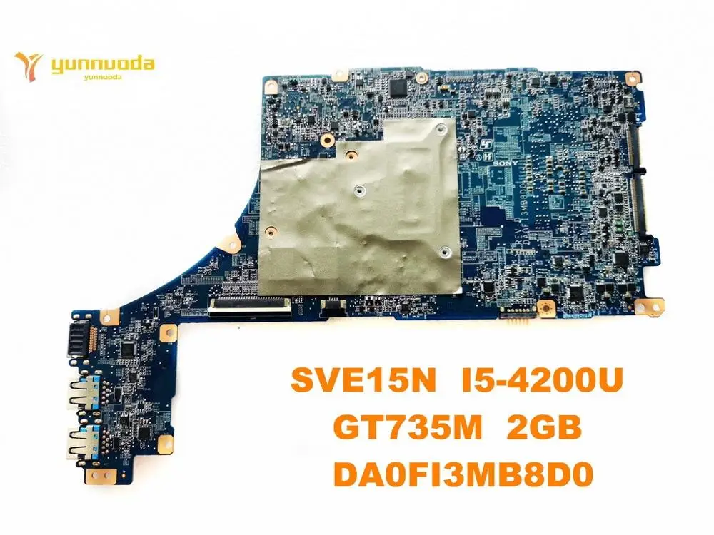 Оригинальная материнская плата для ноутбука SONY SVF15N модель SVE15N I5-4200U GT735M 2 Гб DA0FI3MB8D0