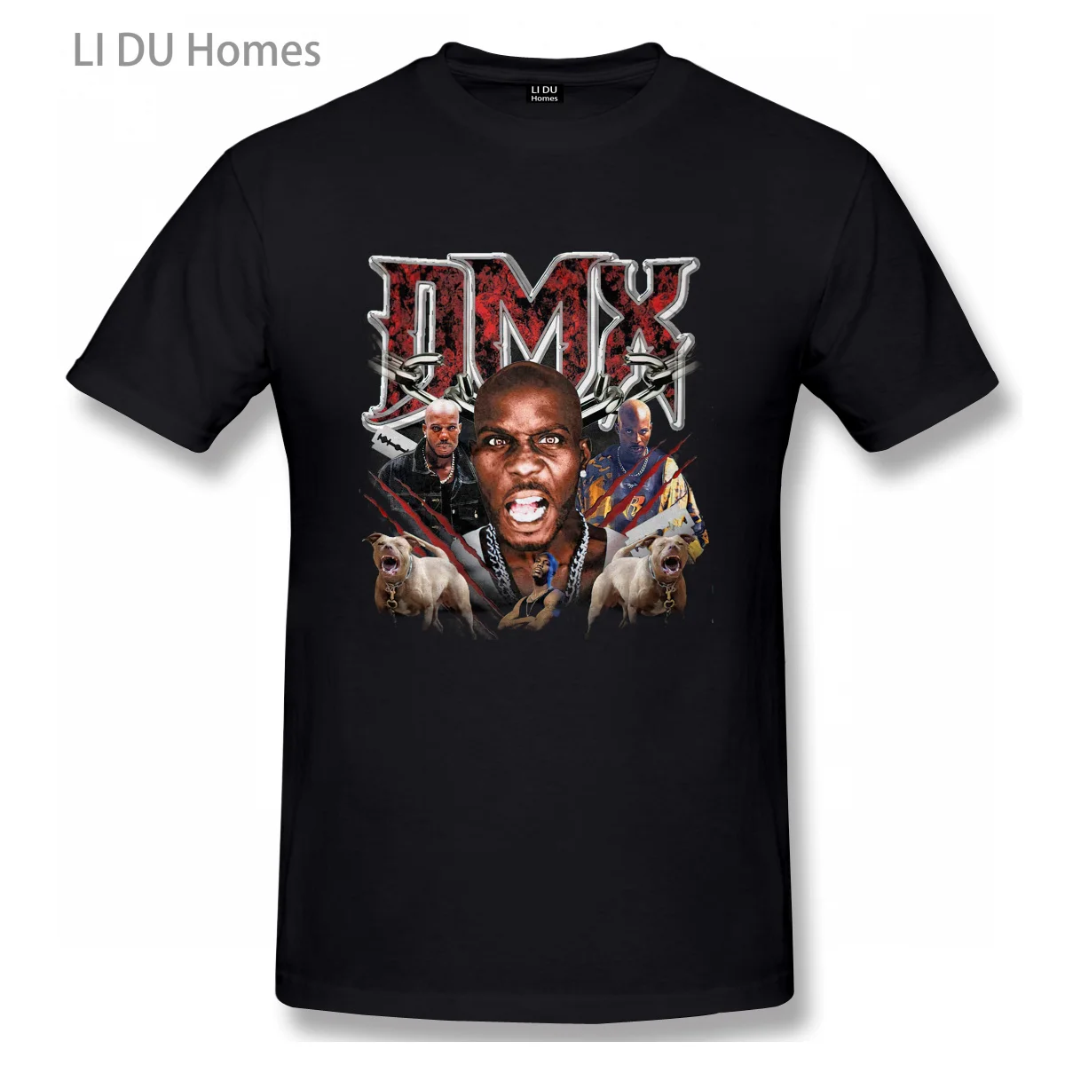 

Earl Simmons DMX Rapper Hip Hop T Shirt Men/WoMen Cotton Summer T-shirt Short Sleeve Graphics Tshirt Brands Tee Top Gift