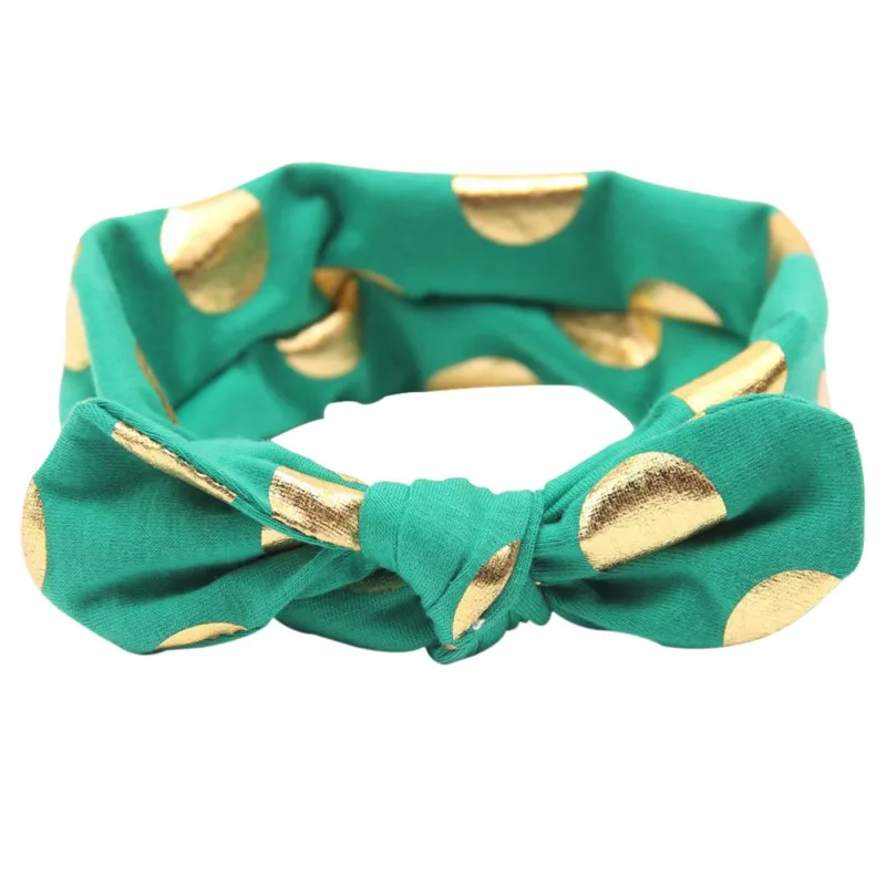 Cute Infant Baby Girls Kids Toddler Polka Dot Turban Knot Hairband Headband Head Wrap Hair Band Accessories #p | Детская одежда и