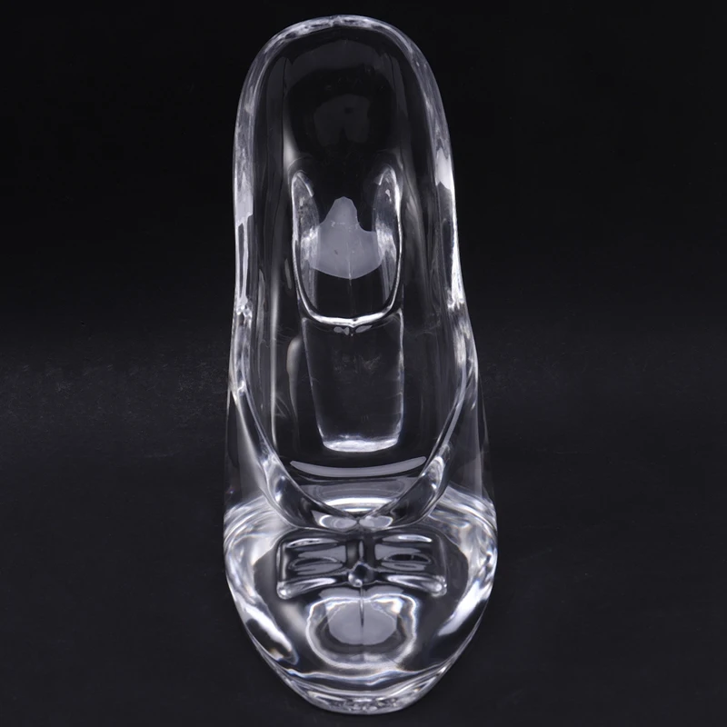Crystal Shoes Glass Birthday Gift Home Decor Cinderella High-Heeled Wedding Figurines Miniatures Ornament | Дом и сад