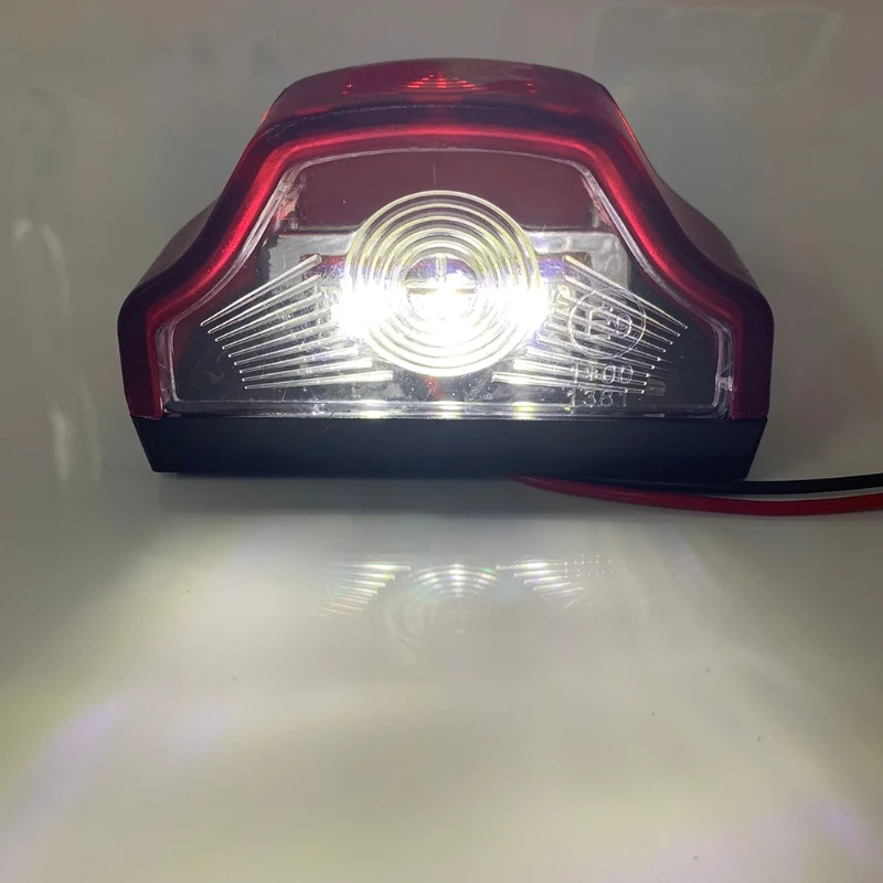 

P82B Number Plate Light Stop Brake Reverse Lamps Replacement Widely Compatible with Bus Car Vehicle Lamps