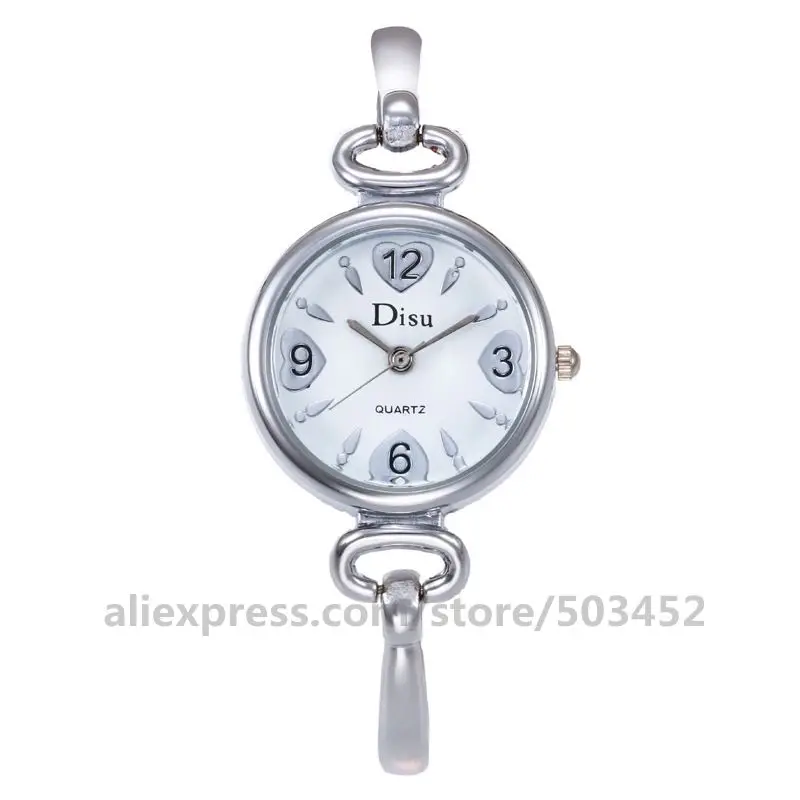 100 шт./лот новинка 359 часы-браслет женские часы с сердцем оптовая продажа модный