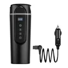 Умная Автомобильная кружка с охлаждением и подогревом, электрическая кружка для кофе, молока и напитков с дисплеем температуры для 12-24 В в автомобилей