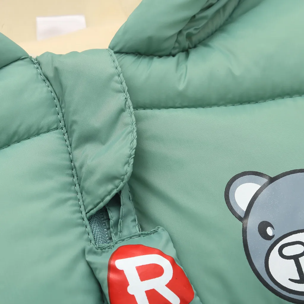 TELOTUNY для мальчиков и девочек, детские зимние теплые толстые парки с капюшоном, пальто, куртка детская верхняя одежда бархатный костюм с капюшоном, одежда ZO16