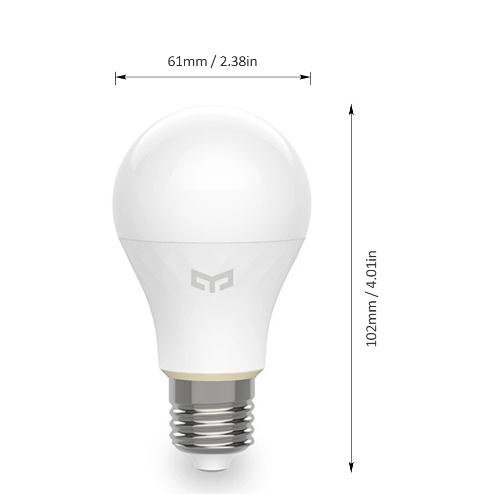 Yeelight умный прожектор белый E27 E14 Светодиодная лампа для xiaomi Mijia APP Голосовое управление освещение цвет регулируемый для дома спальни