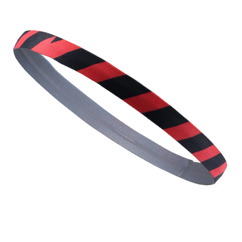 2 шт. полосатая впитывающая плетеная спортивная лента для волос йоги