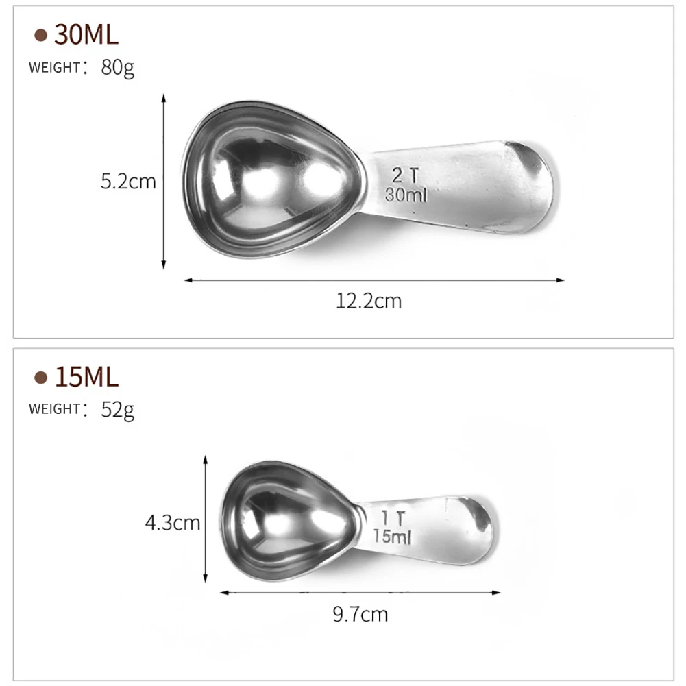 Миксер для сухого молока мерная ложка Нержавеющая сталь Кофе муки сахара