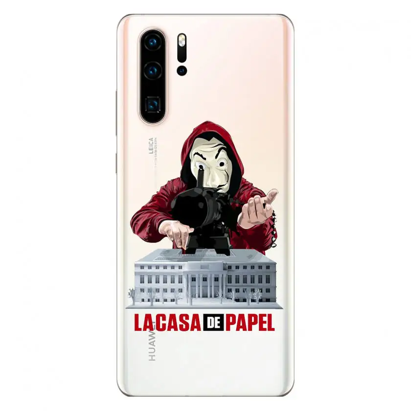 TPU La Каса де papel Tokio испанский ТВ Мягкий ТПУ силиконовый чехол для телефона для huawei Mate20 Mate10 P30 P20 P10 P9 P8 Lite Pro - Цвет: TPU