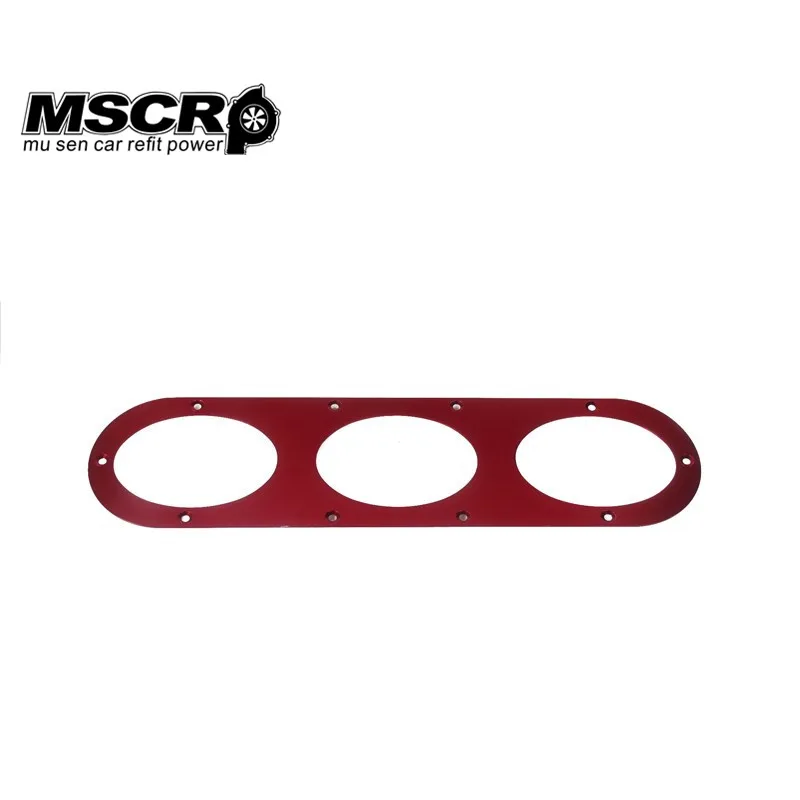 1 пара Универсальный алюминиевый сплав задний бампер гонки воздуха диверсии