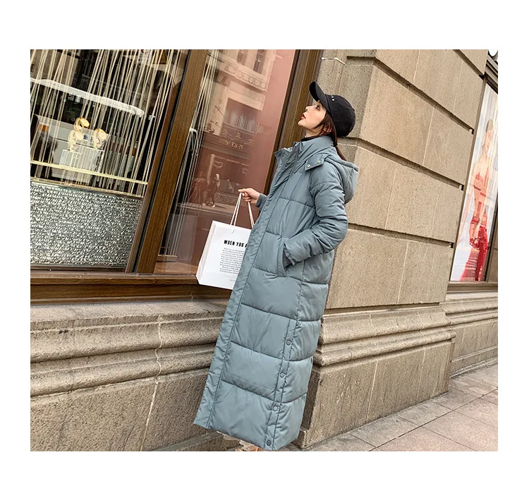 Hot sale Down parka Winter Korean version of mid-long East Gate bread and cotton-padded clothing anti-season coat 913