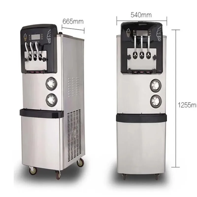 

2021 Brand New Vertical Soft Ice cream machine With factory Price