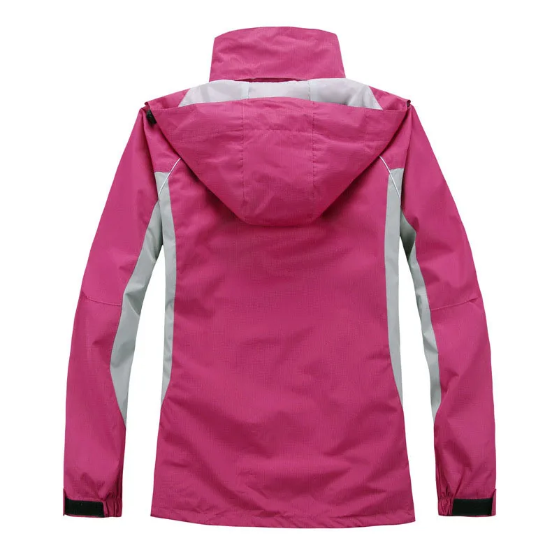 Женская зимняя флисовая куртка 3 в 1 для активного отдыха ветрозащитная