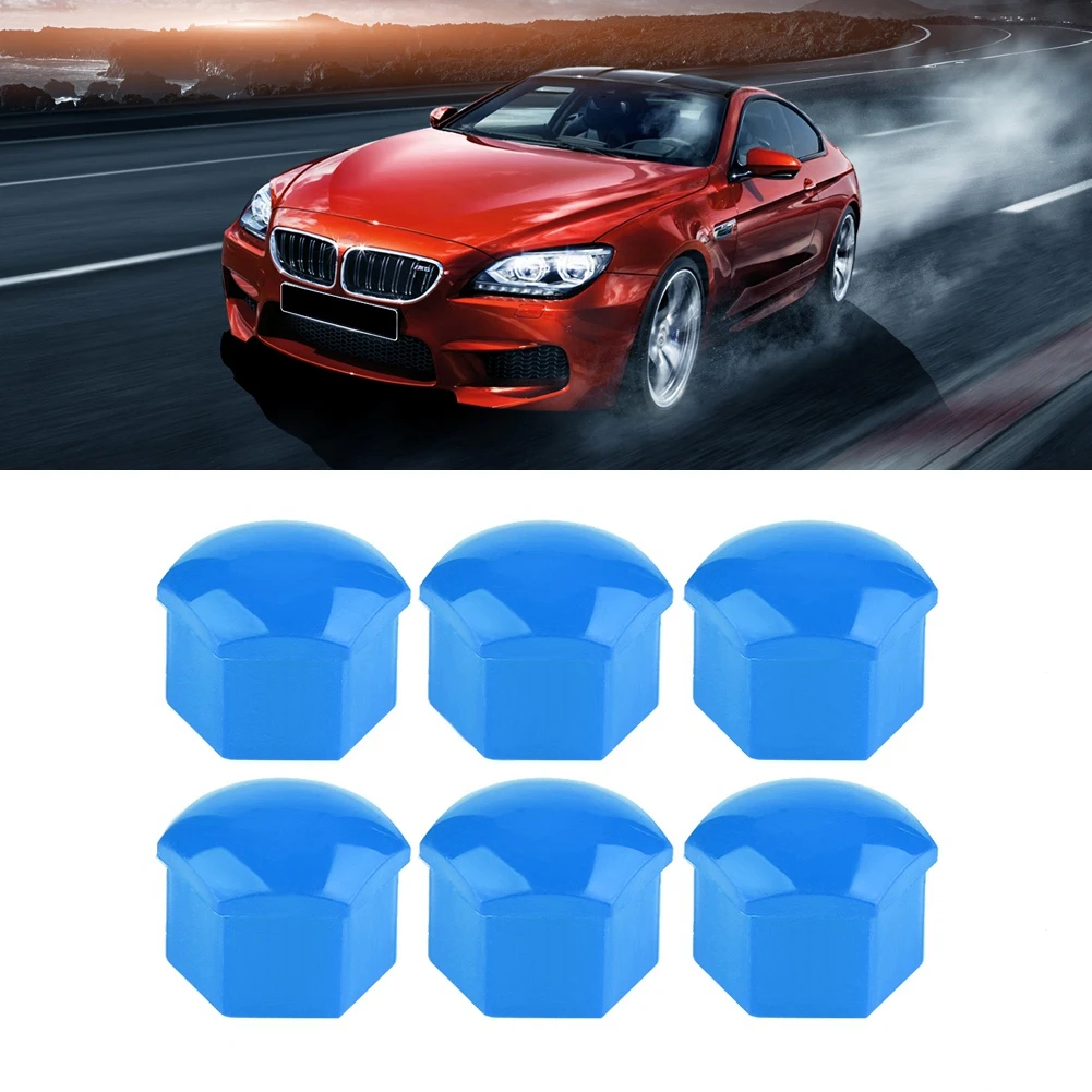 

New 20pcs Hub Cover 21mm Hub Covers Nut Car Wheel Auto Hub Screw Protection Anti-Theft Cover Cap Nylon Clip Dropshipping