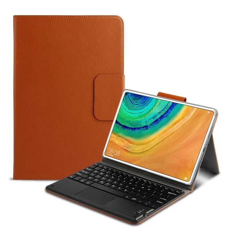 

Case For Huawei MatePad Pro 10.8 MRX-W09 AL09 Bluetooth keyboard Protective Cover PU Leather MRX-W19 AL19 10.8"Tablet Cover case