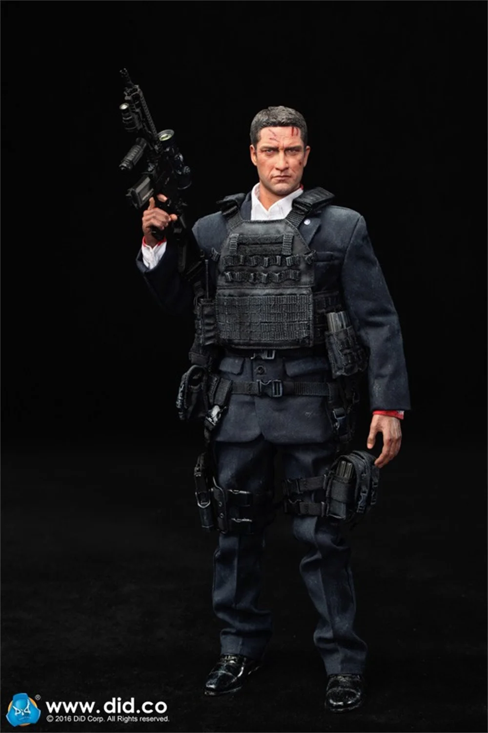 

DID MA80119 1/6th American Agent London Has Fallen Mark HK416 Weapon Model Full Set For 12inch Body Collectable