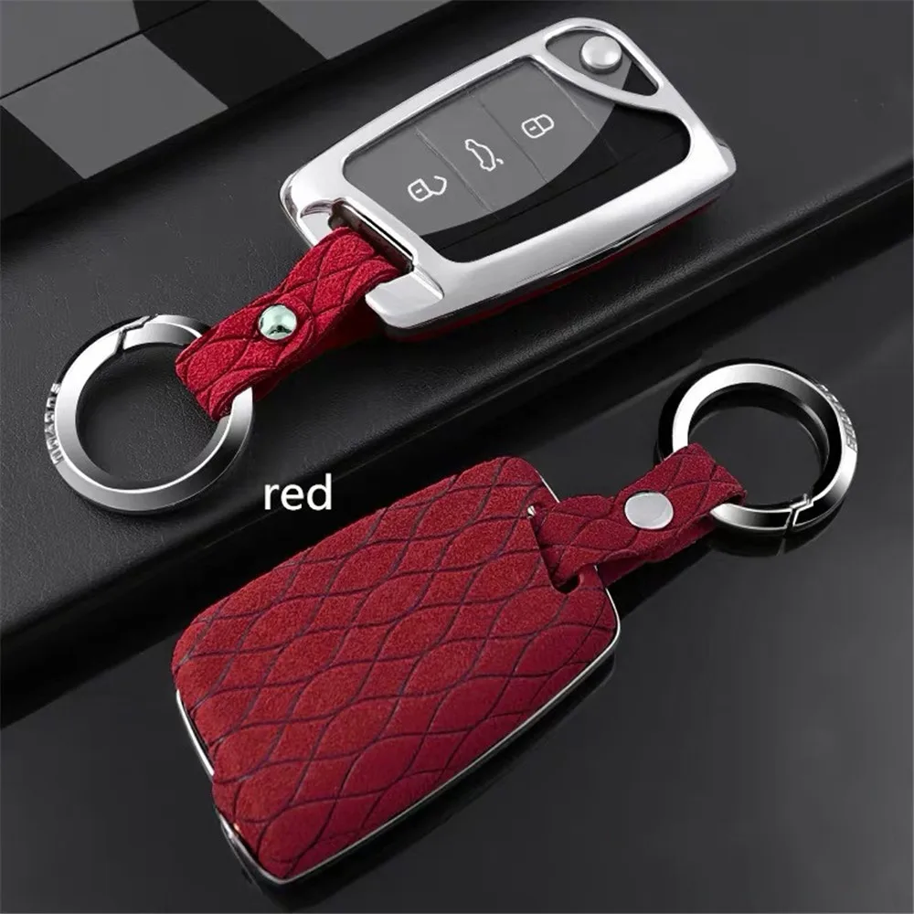 Чехол для ключей для Volkswagen VW Passat CC POLO Golf GTI jetta tiguan Gol CrossFox Plus Eos Scirocco Beetle для Skoda