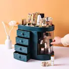 Ящик для хранения косметики в японском простом стиле, многофункциональный контейнер для хранения помад, колец, серег, ожерелий, 4 ящика