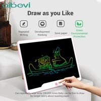 aibevi 15 inch lcd writing tablet colorful screen handwriting board pads digital drawing tablet electronic memo board with pen