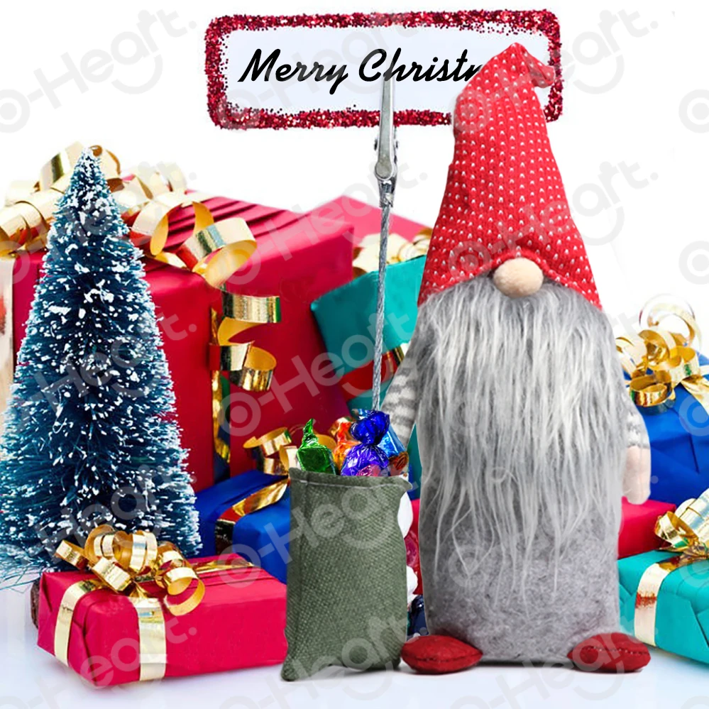 15inch Creative Christmas Swedish Gnome gift bag Tomte Gonme Large Stuffed Toy Elf Christmas Decoration For Home New Year Decor