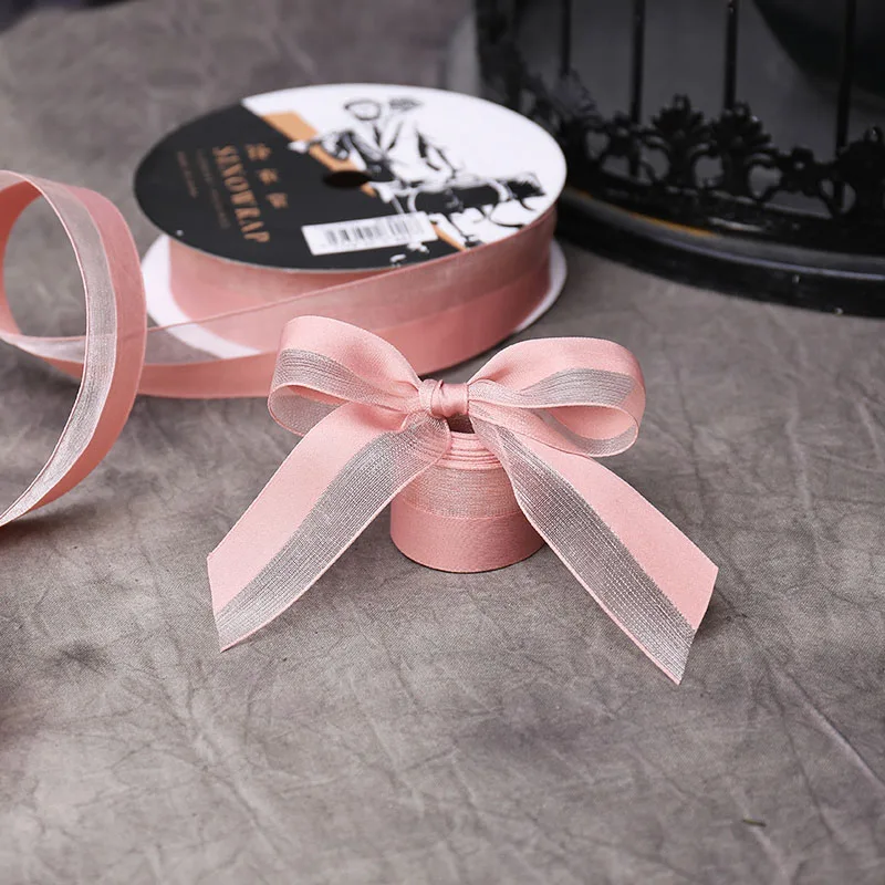 

2.6CM*20Y Yarn Ribbon Bouquet Flower Gift Packaging Bow Craft Wedding Party DIY Decoration Gift packaging accessories