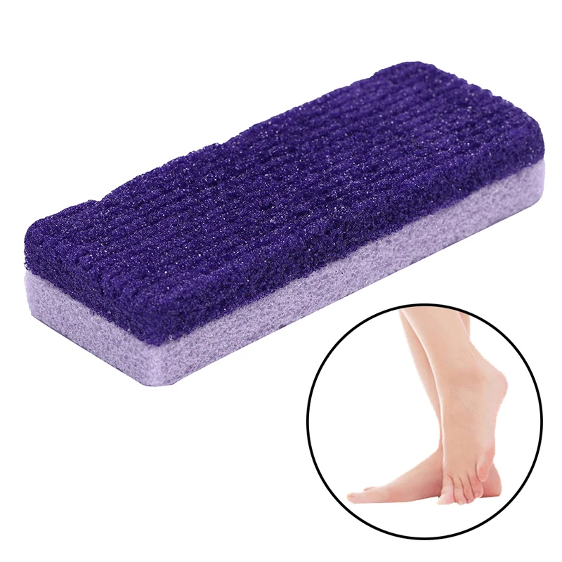 

1pc Pedicure Foot Grinding Tool Pumice Stone Non-Slip Caallous Remover Feet Rasp