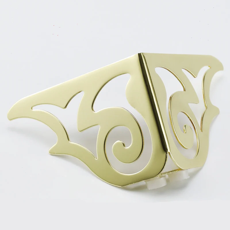 4 шт. металлическая мебель с золотым узором ножки для дивана шпильки ног защиты