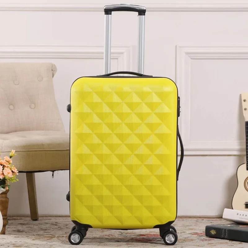 Чемодан на колесиках для женщин Спиннер со стразами школьная сумка студентов